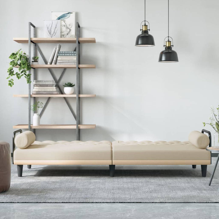 vidaXL Sofa Bed with Armrests Sleeper Sofa Loveseat Recliner Chair Fabric-11