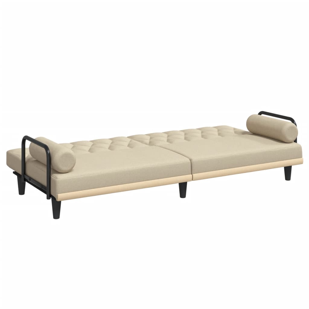 vidaXL Sofa Bed with Armrests Sleeper Sofa Loveseat Recliner Chair Fabric-31