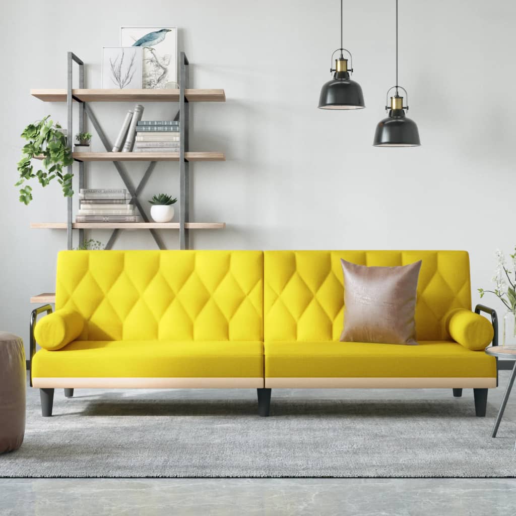 vidaXL Sofa Bed with Armrests Sleeper Sofa Loveseat Recliner Chair Fabric-52