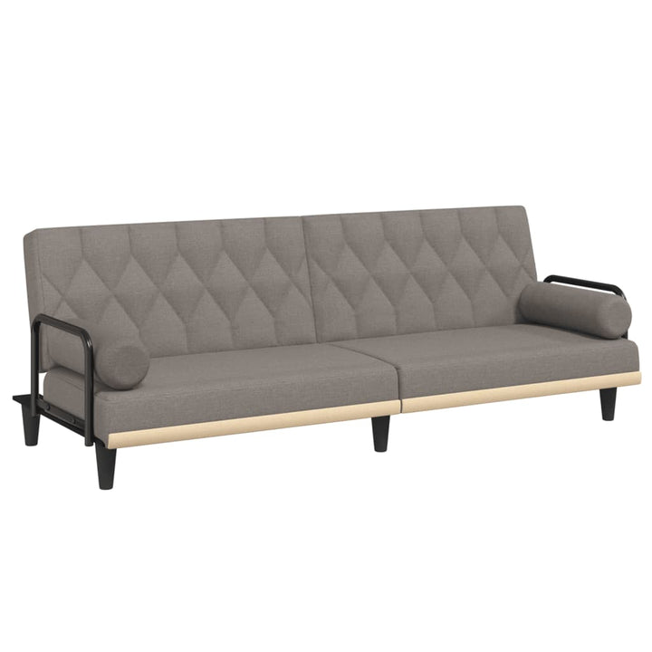 vidaXL Sofa Bed with Armrests Sleeper Sofa Loveseat Recliner Chair Fabric-48