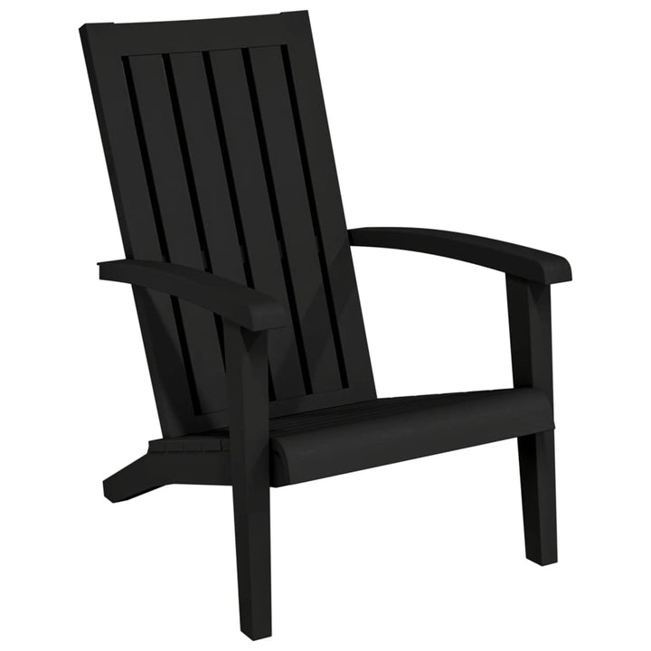 vidaXL Adirondack Chair Outdoor Furniture Lawn Chair for Deck Polypropylene-3