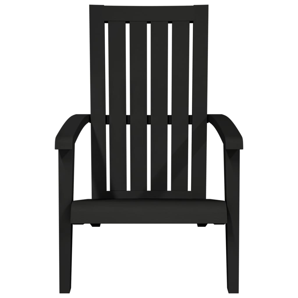 vidaXL Adirondack Chair Outdoor Furniture Lawn Chair for Deck Polypropylene-21