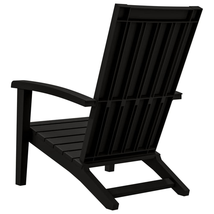 vidaXL Adirondack Chair Outdoor Furniture Lawn Chair for Deck Polypropylene-23