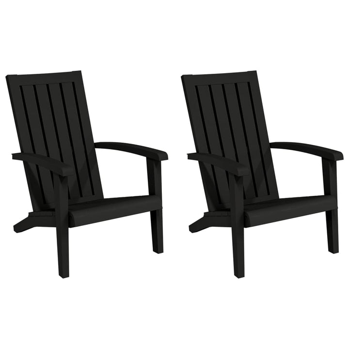 vidaXL Adirondack Chair Outdoor Furniture Lawn Chair for Deck Polypropylene-1