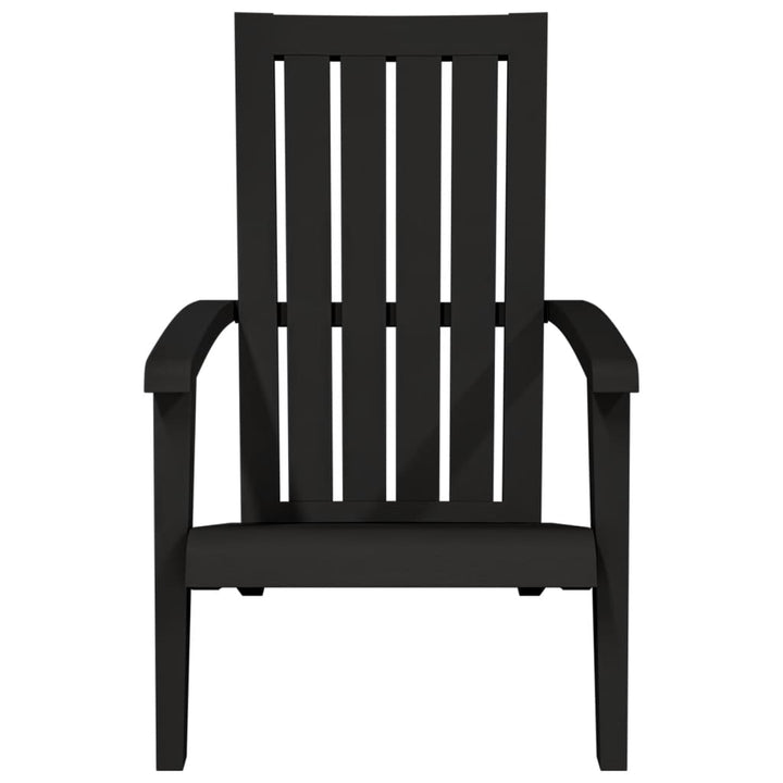 vidaXL Adirondack Chair Outdoor Furniture Lawn Chair for Deck Polypropylene-15
