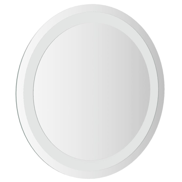 vidaXL LED Bathroom Mirror Wall Mounted Vanity Mirror for Home Bathroom Round-29