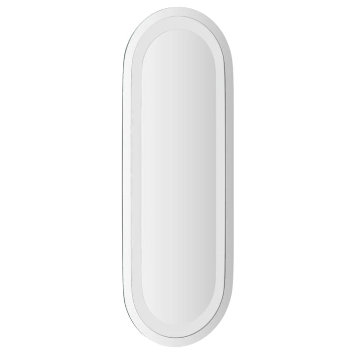 vidaXL LED Bathroom Mirror Wall Mounted Makeup Vanity Mirror for Bathroom Oval-31