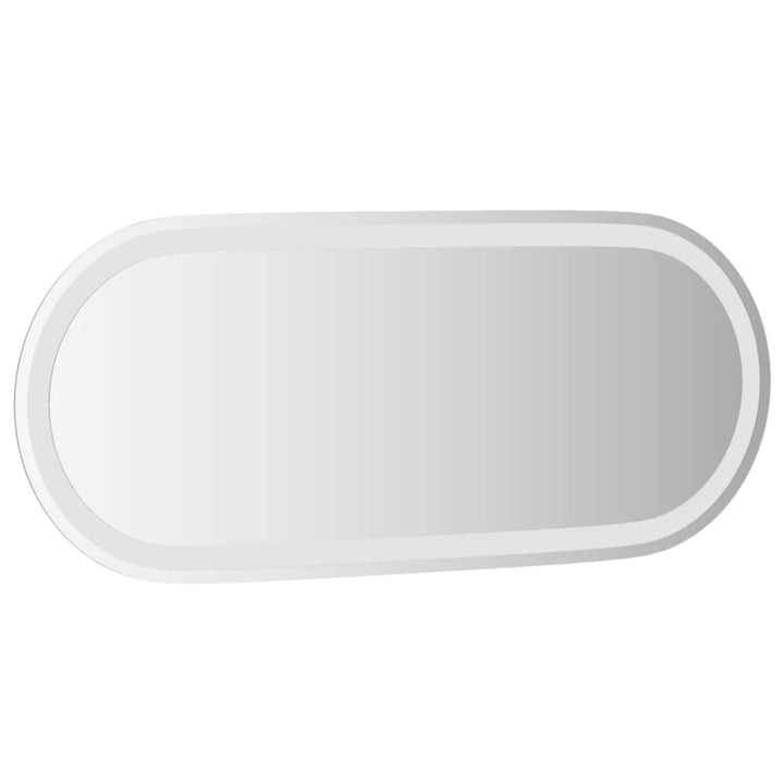 vidaXL LED Bathroom Mirror Wall Mounted Makeup Vanity Mirror for Bathroom Oval-28