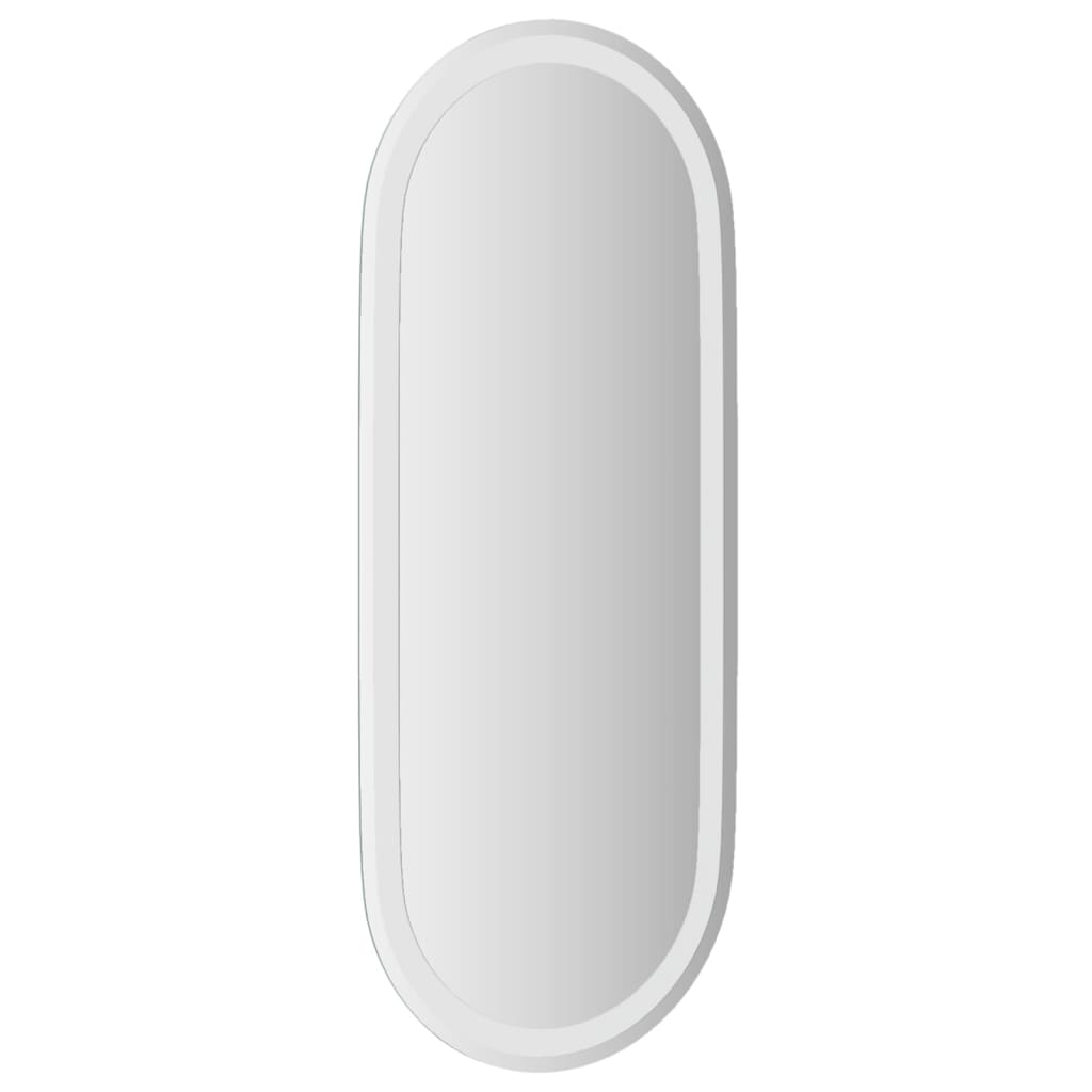 vidaXL LED Bathroom Mirror Wall Mounted Makeup Vanity Mirror for Bathroom Oval-34