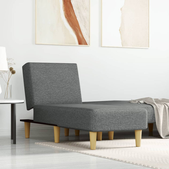 vidaXL Lounger Modern Settee Lounge Sofa Chair Bed Living Room Seating Velvet-12