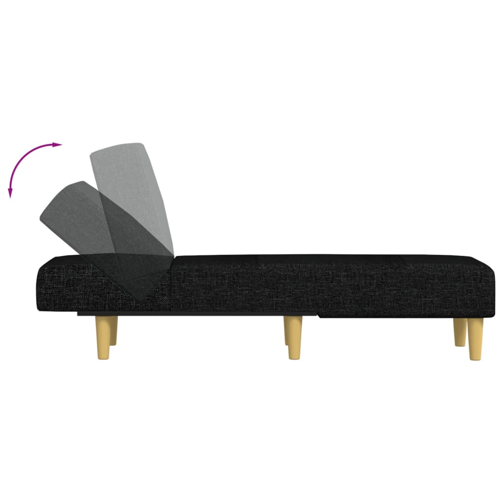 vidaXL Lounger Modern Settee Lounge Sofa Chair Bed Living Room Seating Velvet-18