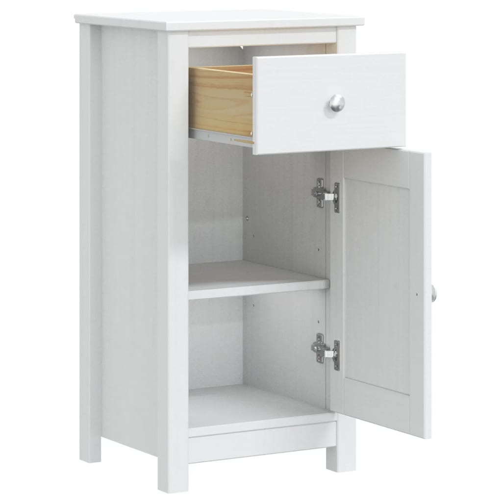 vidaXL Bathroom Cabinet Floor Cabinet for Living Room BERG Solid Wood Pine-1