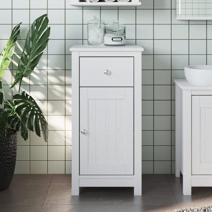 vidaXL Bathroom Cabinet Floor Cabinet for Living Room BERG Solid Wood Pine-31