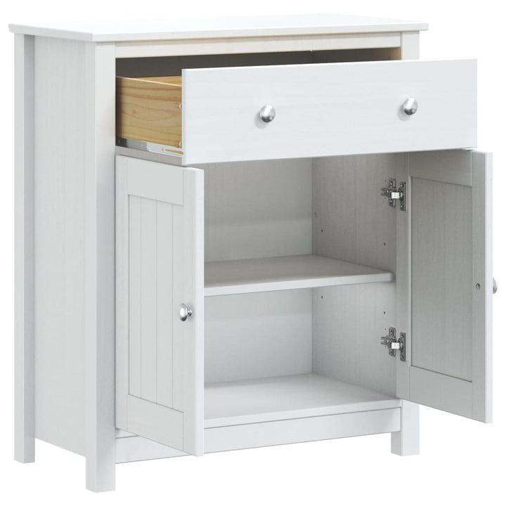 vidaXL Bathroom Cabinet Floor Cabinet for Living Room BERG Solid Wood Pine-11