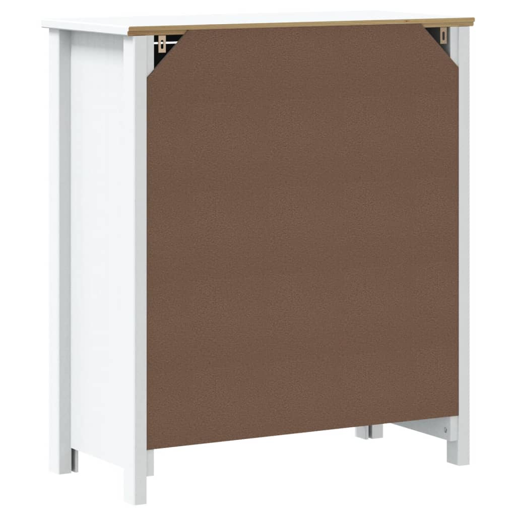 vidaXL Bathroom Cabinet Floor Cabinet for Living Room BERG Solid Wood Pine-19