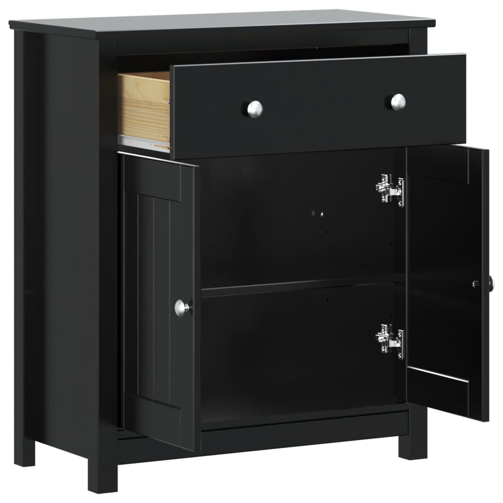 vidaXL Bathroom Cabinet Floor Cabinet for Living Room BERG Solid Wood Pine-21