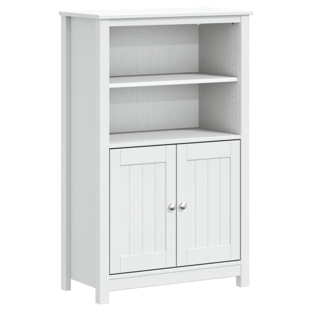 vidaXL Bathroom Cabinet Floor Cabinet for Living Room BERG Solid Wood Pine-23