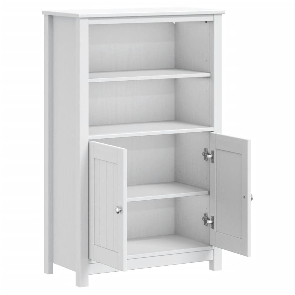 vidaXL Bathroom Cabinet Floor Cabinet for Living Room BERG Solid Wood Pine-32