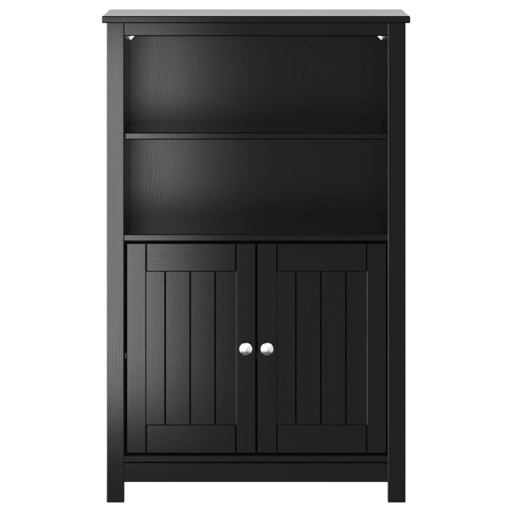 vidaXL Bathroom Cabinet Floor Cabinet for Living Room BERG Solid Wood Pine-11