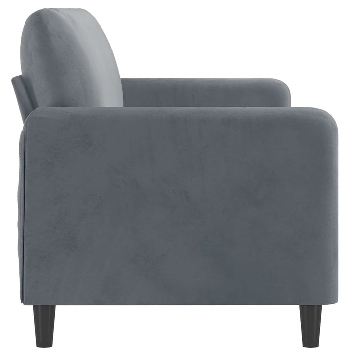 vidaXL Sofa Chair Upholstered Single Sofa Armchair for Living Room Velvet-12