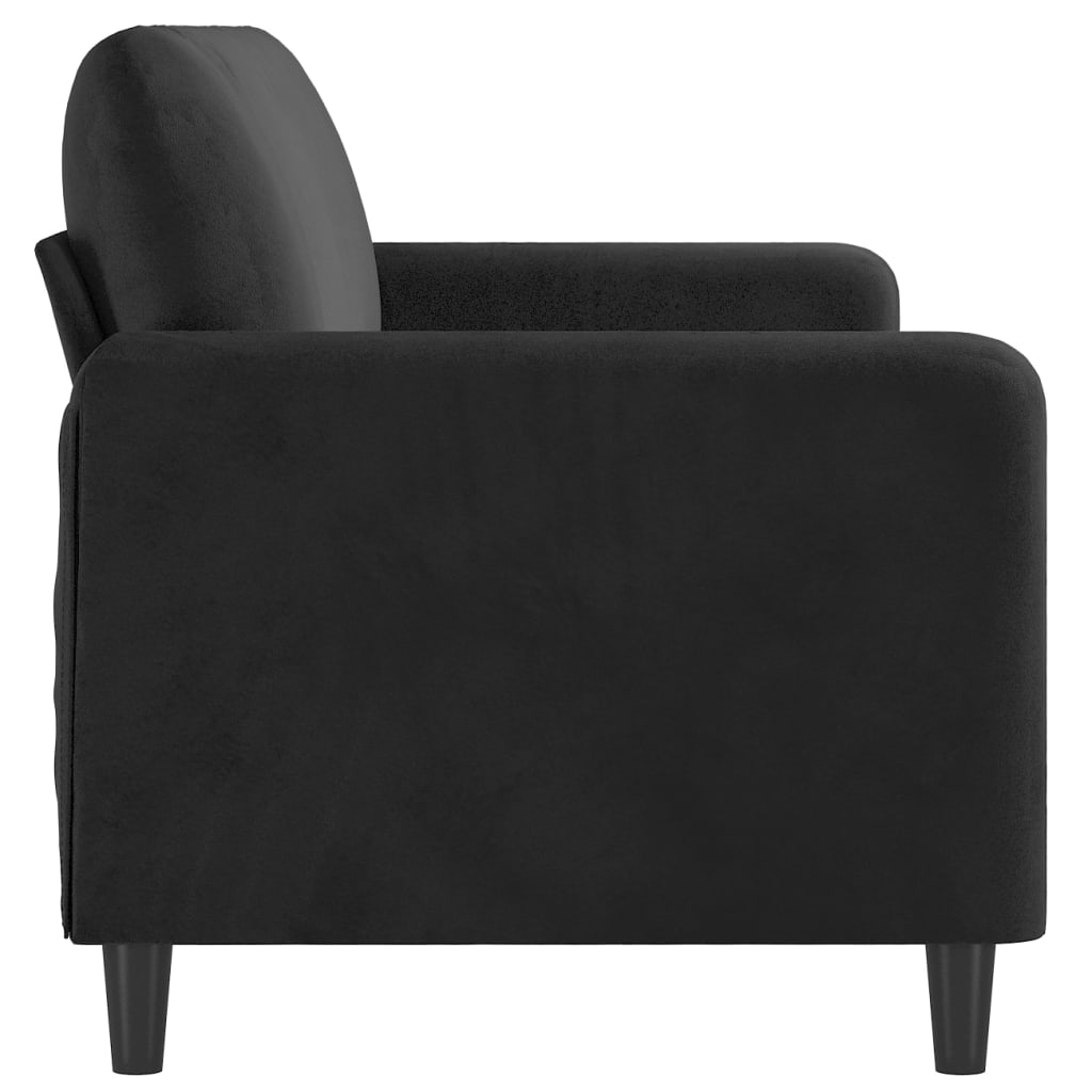 vidaXL Sofa Chair Upholstered Single Sofa Armchair for Living Room Velvet-5