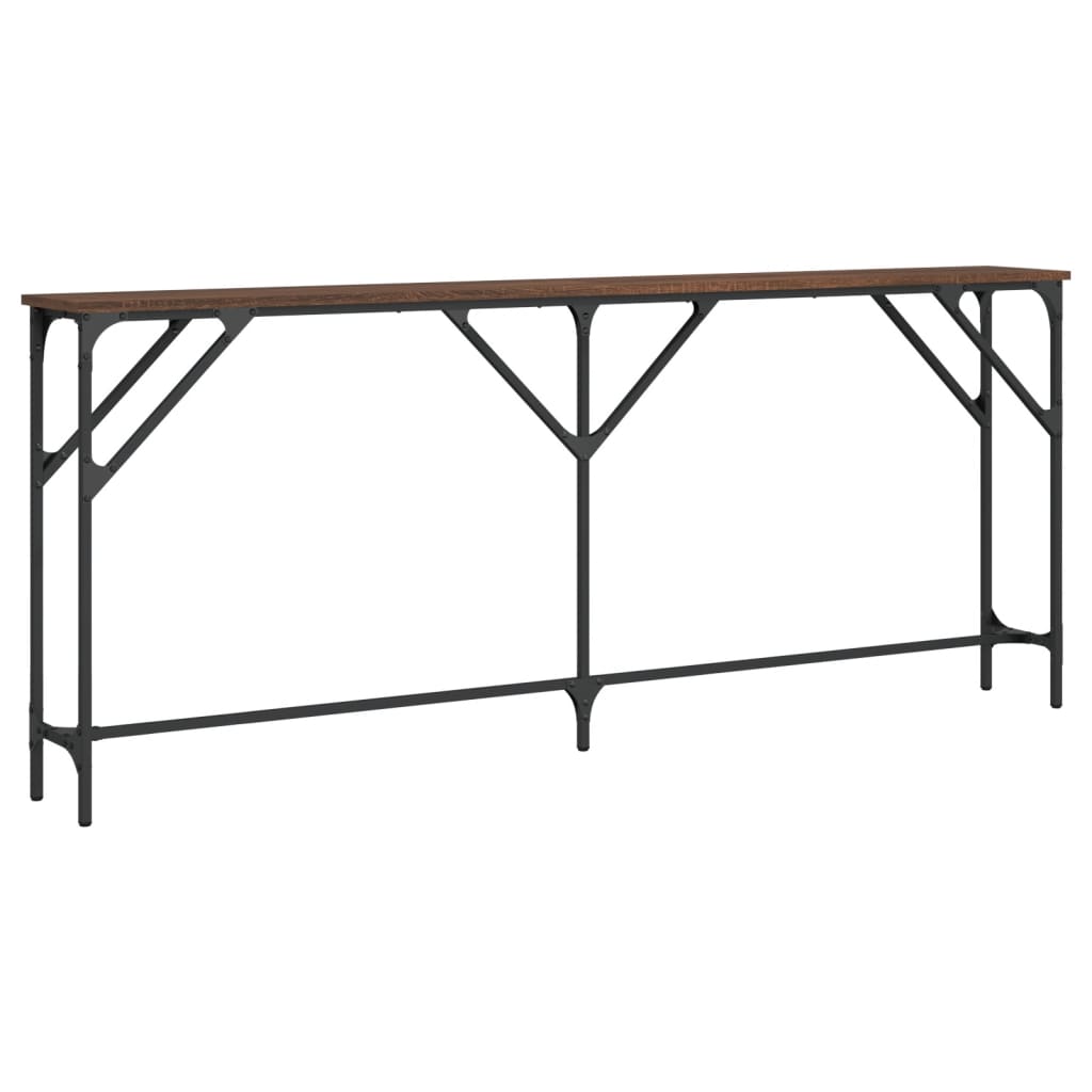 vidaXL Console Table Storage Side Sofa Desk for Living Room Engineered Wood-15
