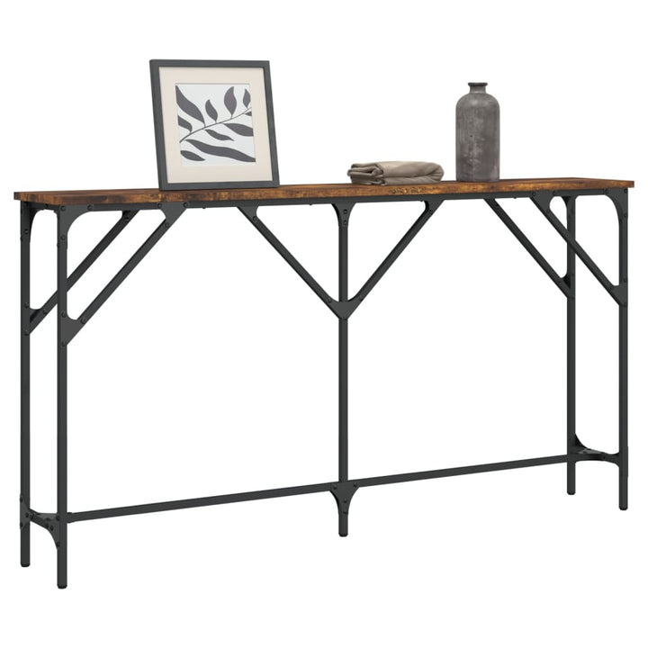 vidaXL Console Table Storage Side Sofa Desk for Living Room Engineered Wood-44