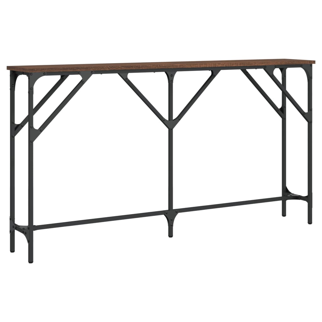 vidaXL Console Table Storage Side Sofa Desk for Living Room Engineered Wood-21