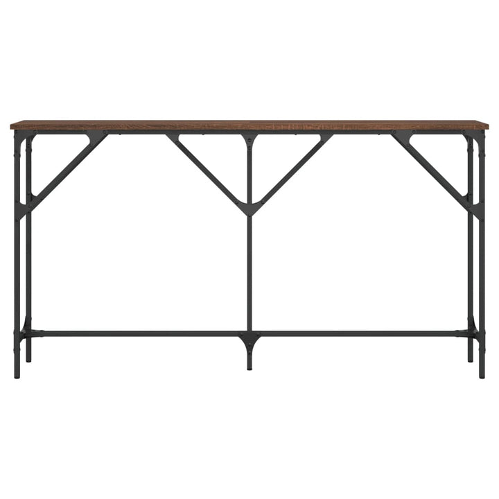 vidaXL Console Table Storage Side Sofa Desk for Living Room Engineered Wood-25