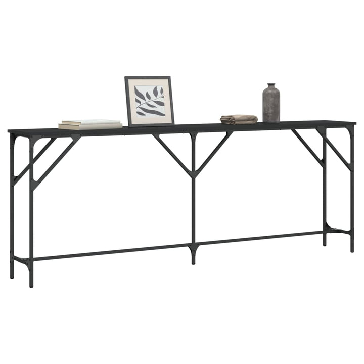 vidaXL Console Table Storage Side Sofa Desk for Living Room Engineered Wood-67