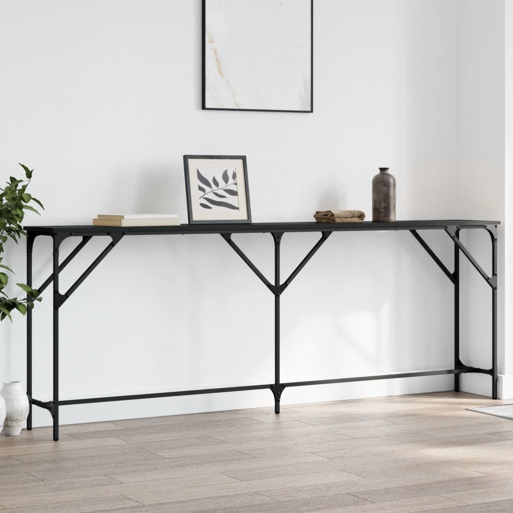 vidaXL Console Table Storage Side Sofa Desk for Living Room Engineered Wood-65