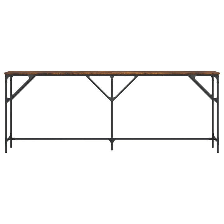 vidaXL Console Table Storage Side Sofa Desk for Living Room Engineered Wood-41