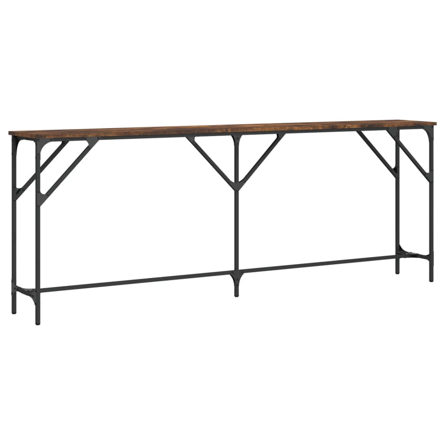 vidaXL Console Table Storage Side Sofa Desk for Living Room Engineered Wood-30