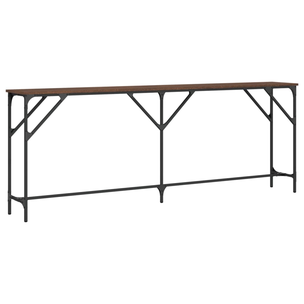 vidaXL Console Table Storage Side Sofa Desk for Living Room Engineered Wood-61