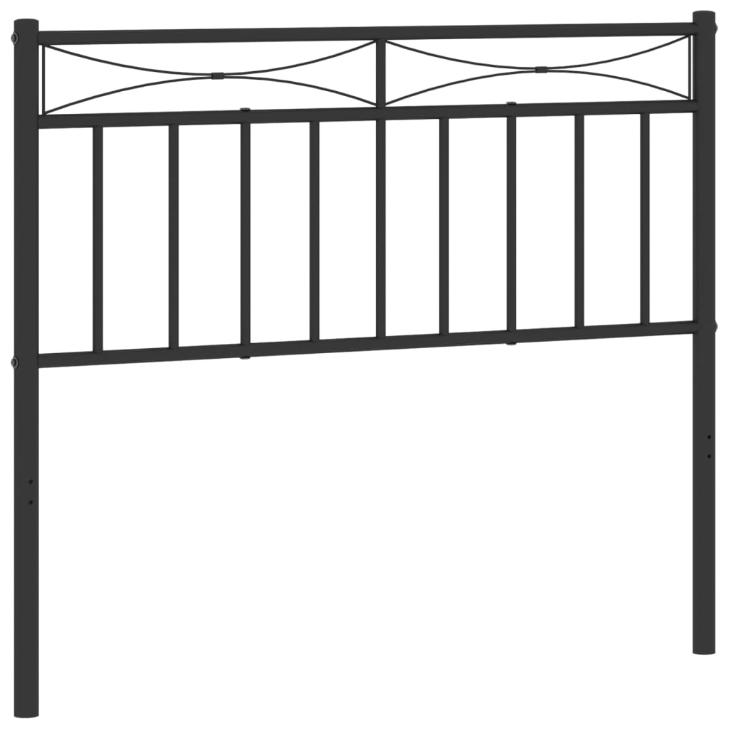 vidaXL Metal Headboard Bed Header with Back Support for Bedroom Furniture-14