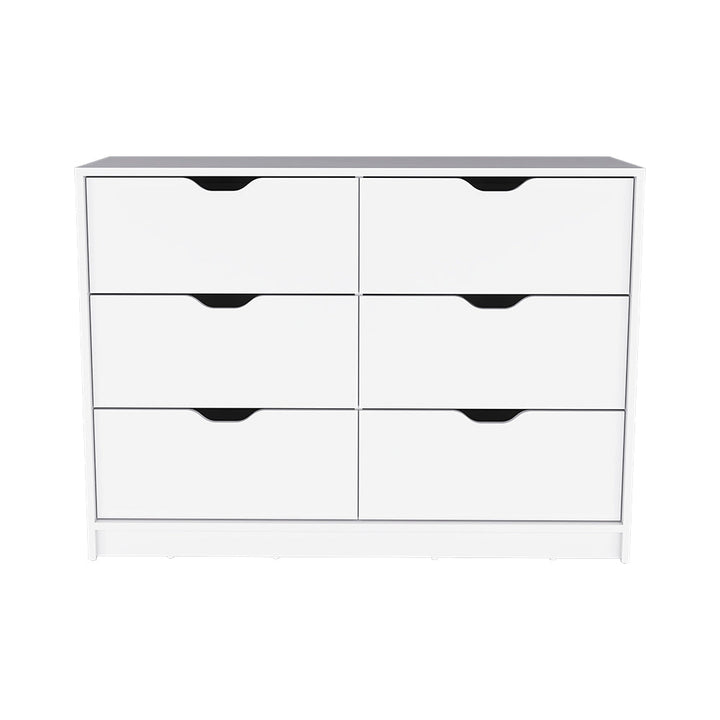 Dresser Curio, Four Drawers, White Finish-4