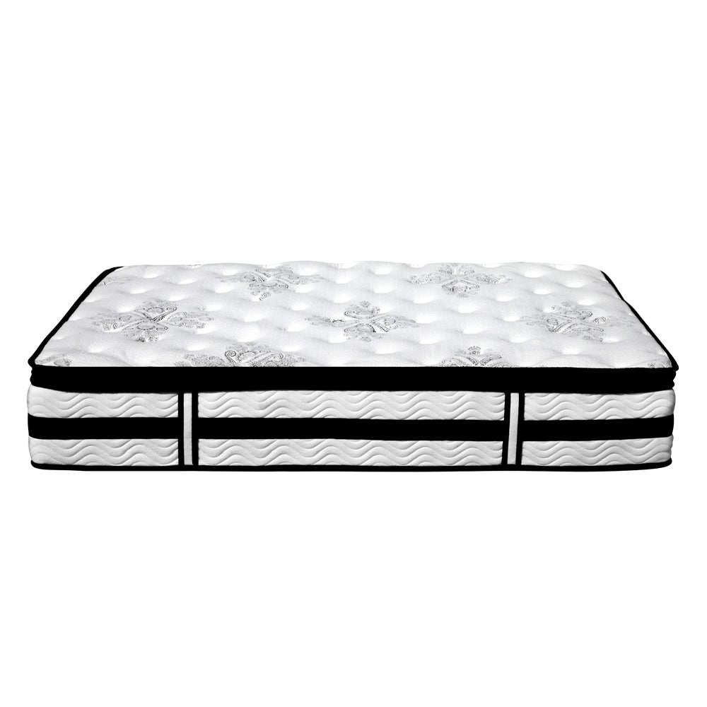 Giselle Bedding Algarve Euro Top Pocket Spring Mattress 34cm Thick –