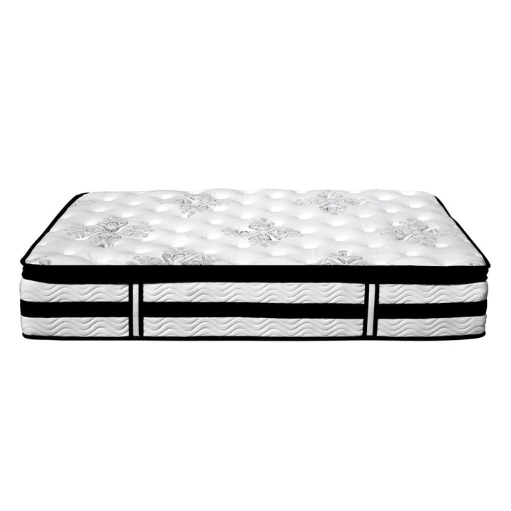Giselle Bedding Algarve Euro Top Pocket Spring Mattress 34cm Thick –
