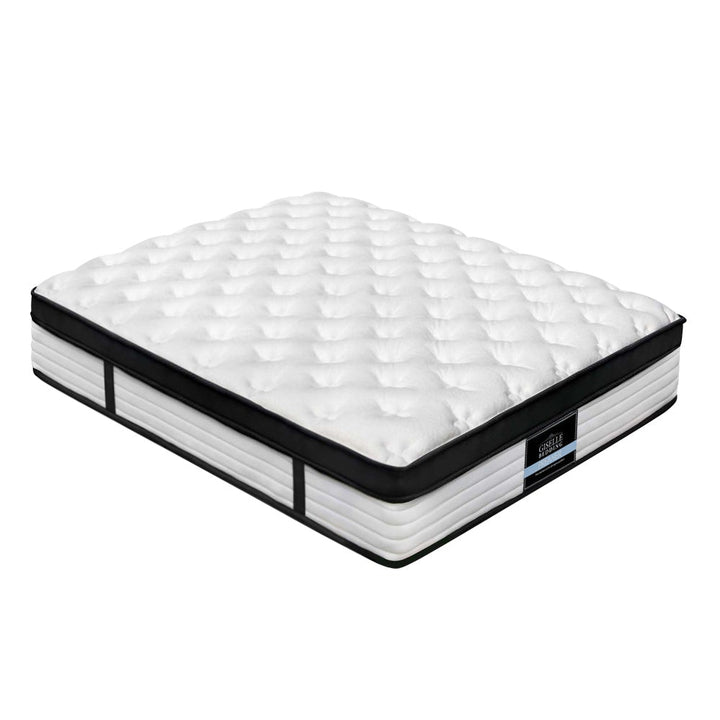 Giselle Bedding Devon Euro Top Pocket Spring Mattress 31cm Thick –
