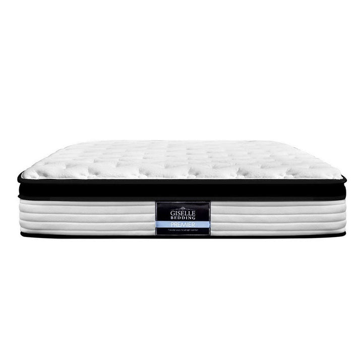 Giselle Bedding Devon Euro Top Pocket Spring Mattress 31cm Thick –