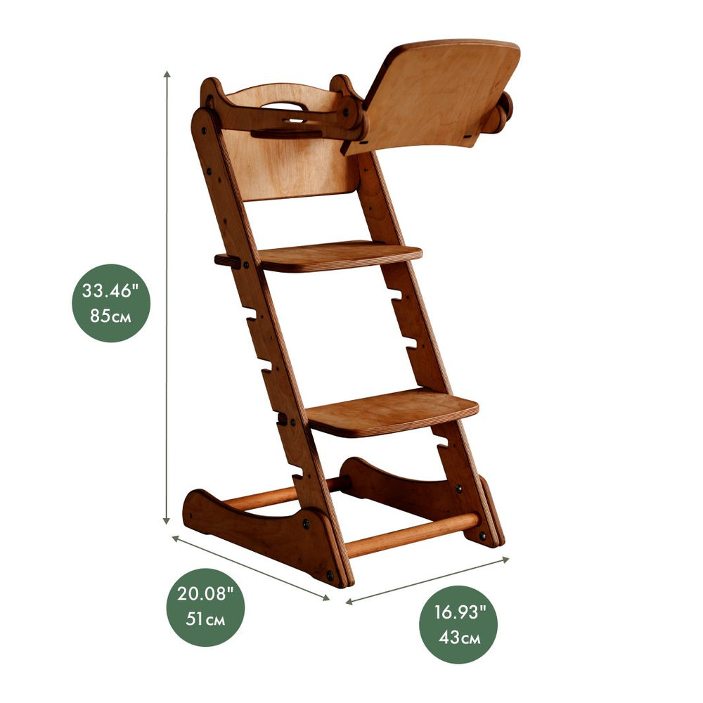 Growing Chair for Babies - Chocolate-1