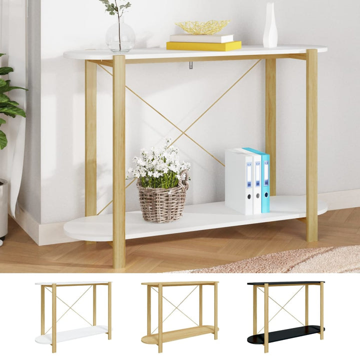 vidaXL Console Table Hallway Entryway Table Narrow Side Table Engineered Wood-21