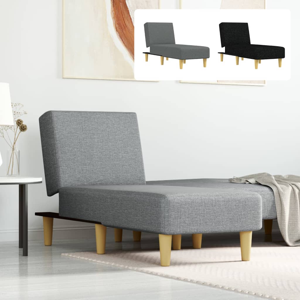 vidaXL Lounger Modern Settee Lounge Sofa Chair Bed Living Room Seating Velvet-5