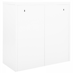 vidaXL Storage Cabinet Sideboard Accent Buffet Cabinet for Entryway Steel-13