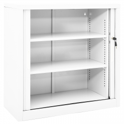 vidaXL Storage Cabinet Sideboard Accent Buffet Cabinet for Entryway Steel-15