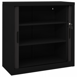 vidaXL Storage Cabinet Sideboard Accent Buffet Cabinet for Entryway Steel-24