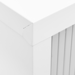 vidaXL Storage Cabinet Sideboard Accent Buffet Cabinet for Entryway Steel-5
