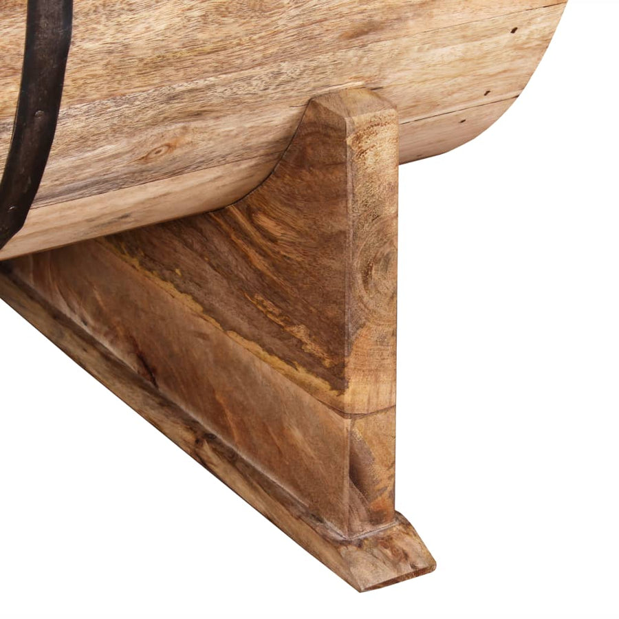 vidaXL Coffee Table Solid Mango Wood 34.6"x19.7"x15.7"-0