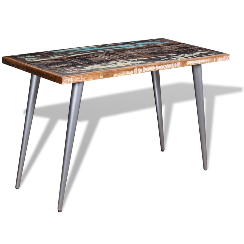 vidaXL Dining Table Solid Reclaimed Wood 47.2"x23.6"x30"-1
