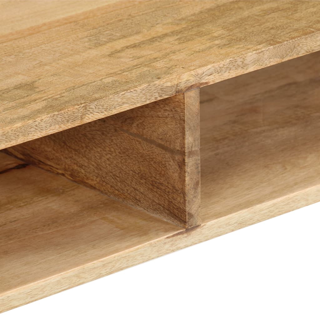 vidaXL Coffee Table Solid Mango Wood 39.4"x23.6"x17.7"-6